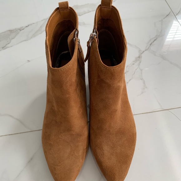 Dolce Vita Western Suede Booties - Picture 3 of 5